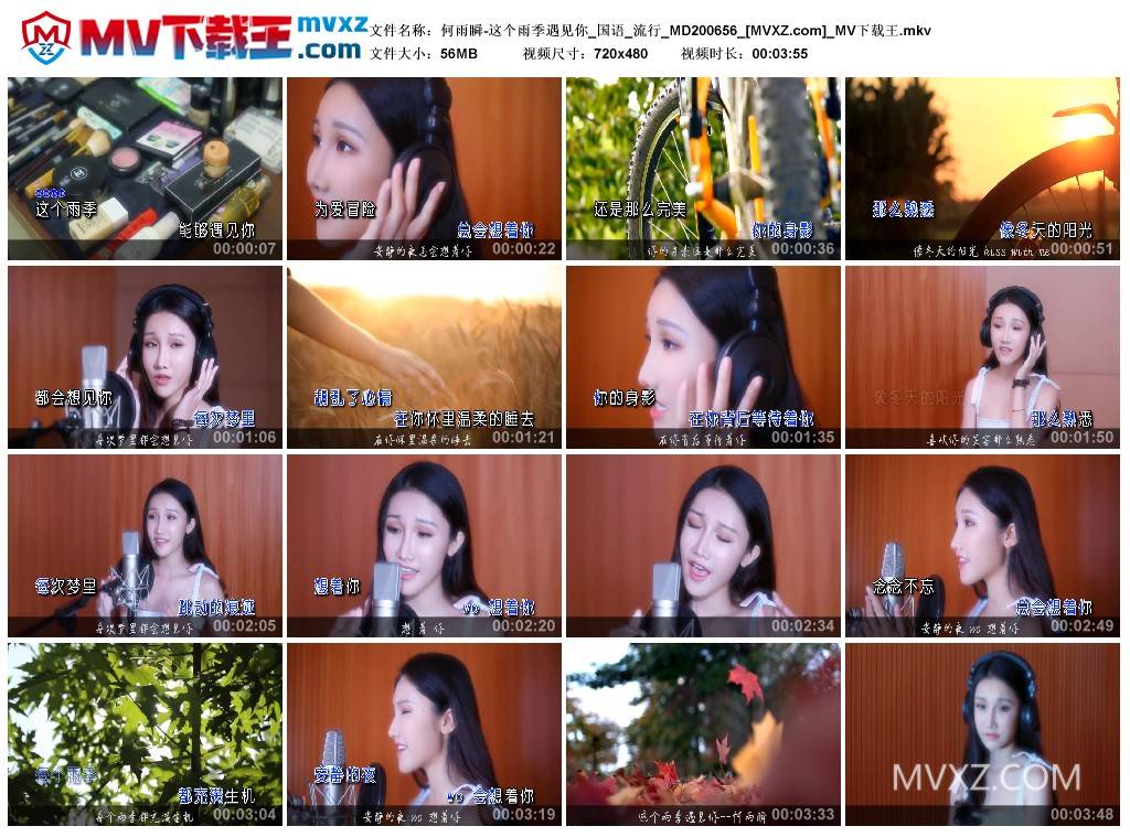 何雨瞬-这个雨季遇见你_国语_流行_MD200656